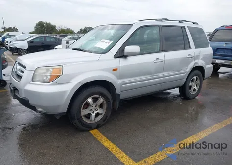 2007 Honda Pilot Ex-L из США, поврежденный, VIN 5FNYF18727B010548